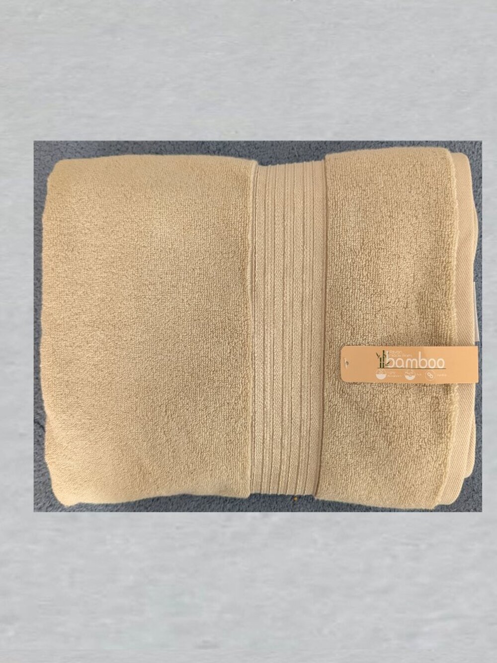 Rayon Made From Bamboo Bath Towel Measures 30 x 54 In